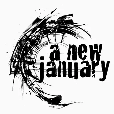 A New January logo design