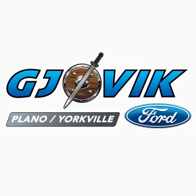 Gjovik Ford logo design
