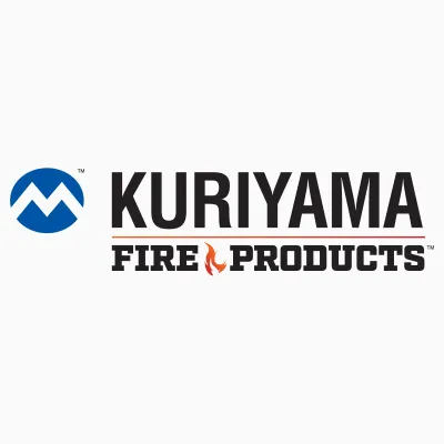 Kuriyama Fire Products logo design